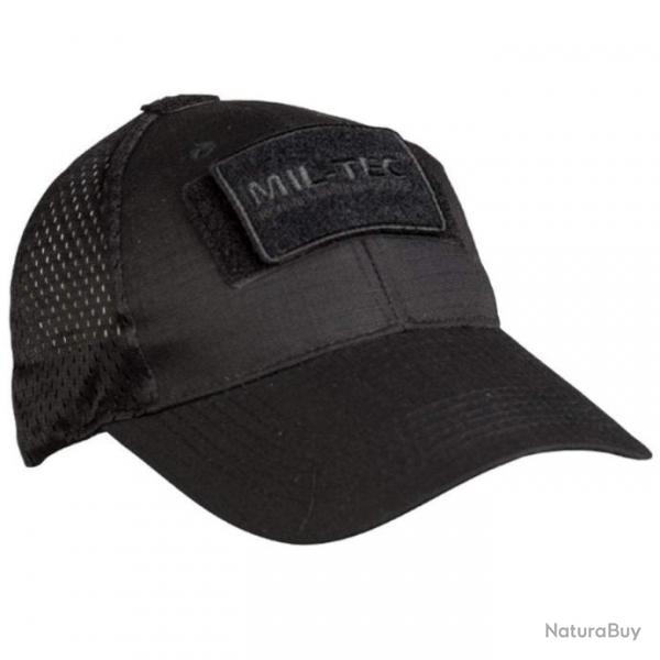 Casquette Mesh Mil-Tec Tactical - Noir