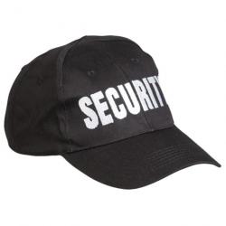 Casquette Mil-Tec Security - Noir