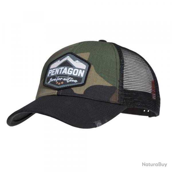 Casquette Pentagon ERA Born for Action - Woodland