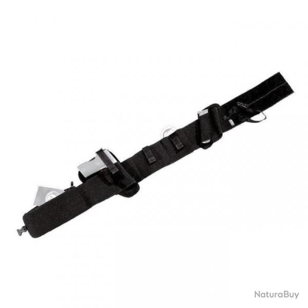 Ceinture holster Vega Discret - Noir / 80 - 105 cm / Droitier