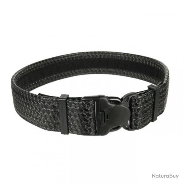 Ceinturon Blackhawk Velcro 2" renforc - Noir / Basketweave - S