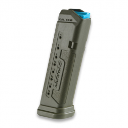 Chargeur 18 cps FAB Defense Ultimag G17 pour Glock 17 et variantes - Vert