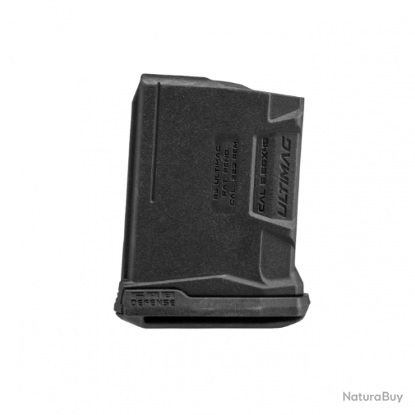 Chargeur 5 cps FAB Defense Ultimag 5R pour AR15 / M4 / HK416 - Noir