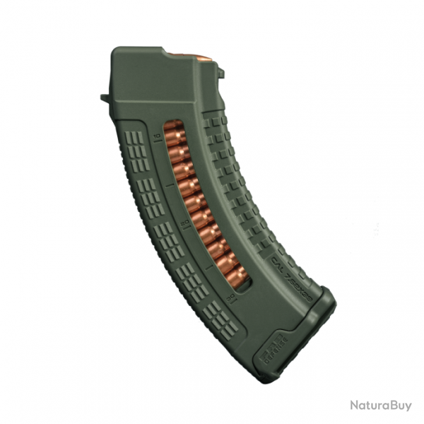 Chargeur Fab Defense Ultimag AK 30R - Vert olive