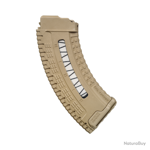 Chargeur 30 cps FAB Defense Ultimag VZ 30R pour fusils VZ.58 7.62x39 - Coyote