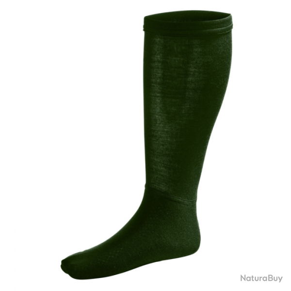 Chaussettes Brynje Super Thermo Super Long - Vert / S