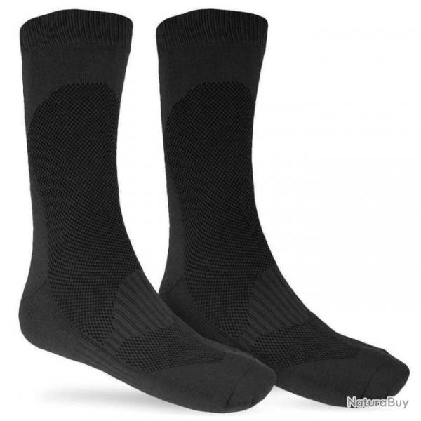 Chaussettes Mil-Tec Coolmax High - Noir / 39 - 41 EU