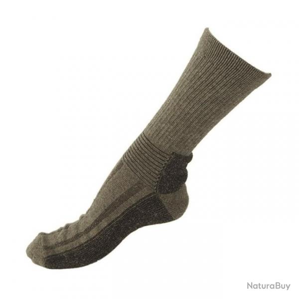 Chaussettes Mil-Tec Sudoises - Vert Olive / 39 - 42 EU