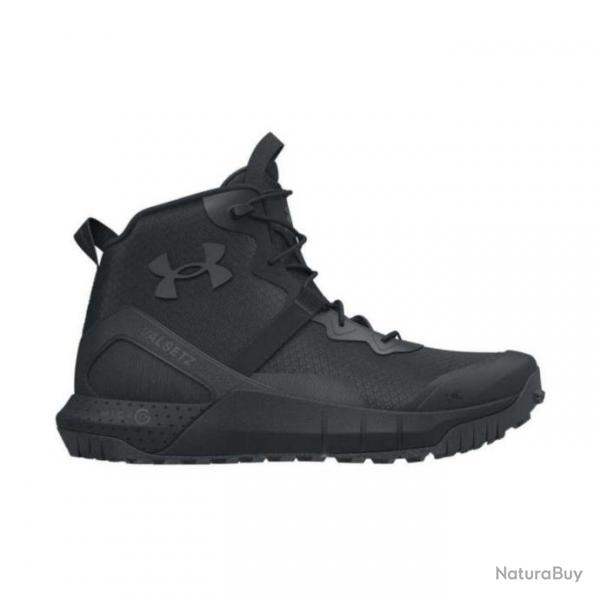 Chaussures coques Under Armour Micro G Valsetz Mid avec zip - Noir / 42 EU / 8.5 US