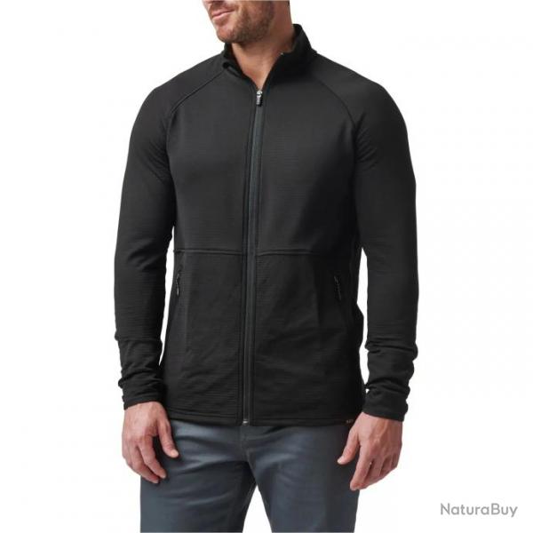 Chemise 5.11 Tactical Stratos Full Zip - Noir / S