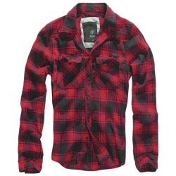 Chemise Brandit Check - Rouge / S