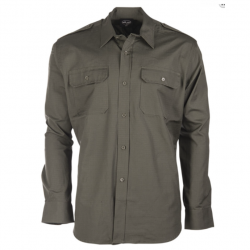 Chemise Mil-Tec Feldhemd - Vert olive / L