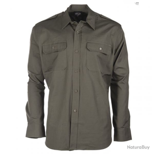 Chemise Mil-Tec Feldhemd - Vert olive / L