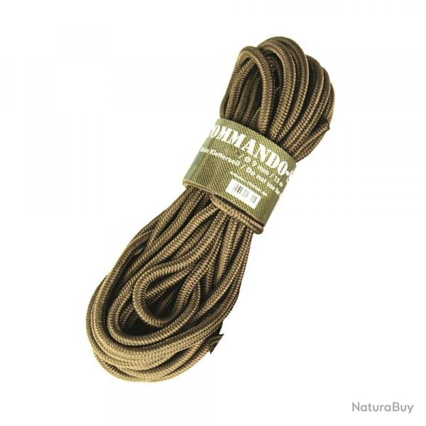 Corde Mil-Tec Commando 15M - Coyote / 9 mm x 15 m