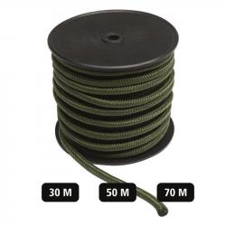 Corde Mil-Tec Commando 5 mm / 70 m - Vert / 7 mm / 50 m