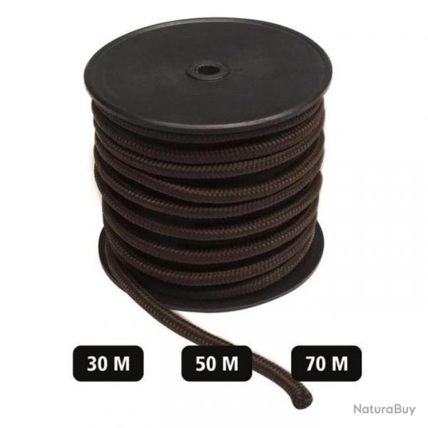 Corde Mil-Tec Commando 5 mm / 70 m - Noir / 5 mm / 70 m