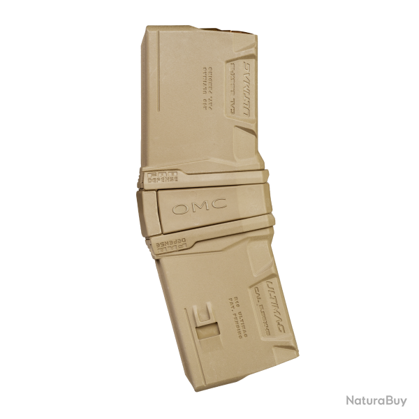Coupleur de chargeurs FAB Defense OMC pour chargeurs Ultimag 10R - Coyote