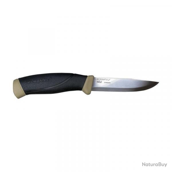 Couteau  lame fixe Morakniv Companion - Coyote