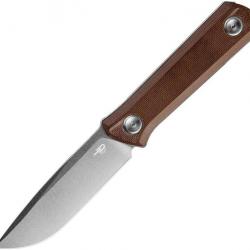 Couteau Bestech Knives Hedron Fixed Blade Micarta - Autre