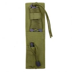 Couteau de survie Rothco Paracorde Survival - Vert olive