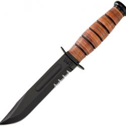 Couteau Ka-Bar Short USMC Serrated - Autre