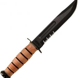 Couteau Ka-Bar USMC Fighter Serrated - Autre