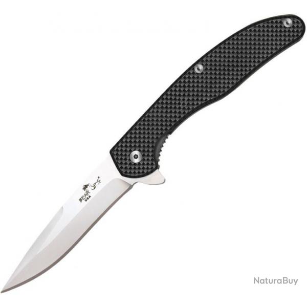 Couteau pliant Bear & Son Slim Linerlock Carbon Fiber - Autre