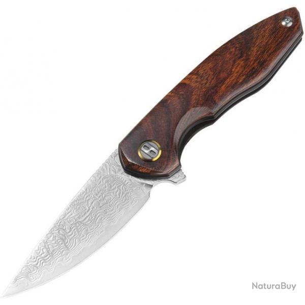 Couteau pliant Bestech Knives Bambi Linerlock Ironwood - Autre