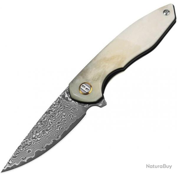 Couteau pliant Bestech Knives Bambi Linerlock Ox Bone - Autre