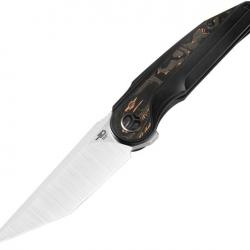 Couteau pliant Bestech Knives Blind Fury Framelock Black - Autre