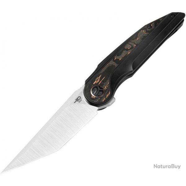 Couteau pliant Bestech Knives Blind Fury Framelock Black - Autre