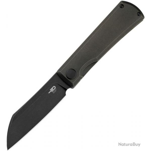 Couteau pliant Bestech Knives Bruv Framelock Black Ti - Autre