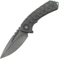 Couteau pliant Bestech Knives Buwaya Framelock Gray - Autre