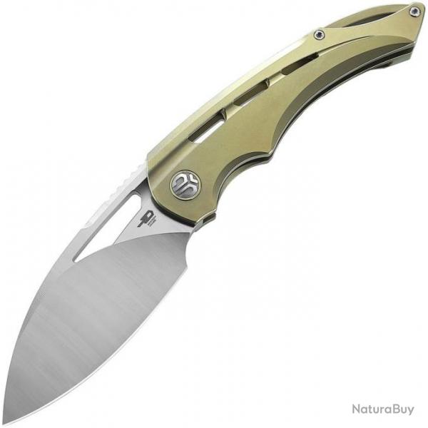 Couteau pliant Bestech Knives Fairchild Framelock Gold - Autre