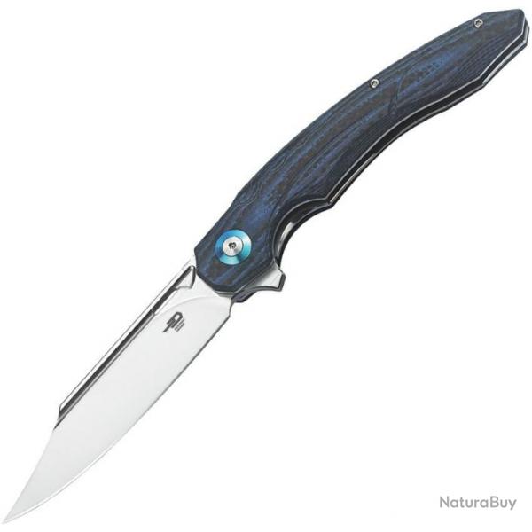 Couteau pliant Bestech Knives Fanga Linerlock Blue G10 - Autre