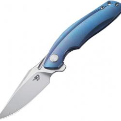 Couteau pliant Bestech Knives Ghost Framelock Ti Blue - Autre