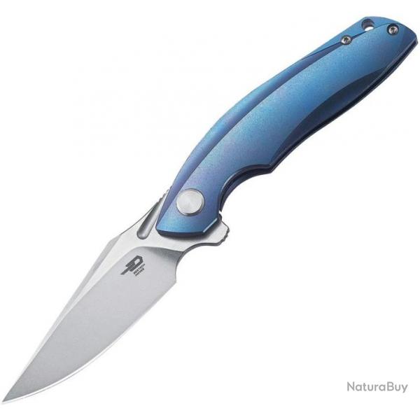 Couteau pliant Bestech Knives Ghost Framelock Ti Blue - Autre