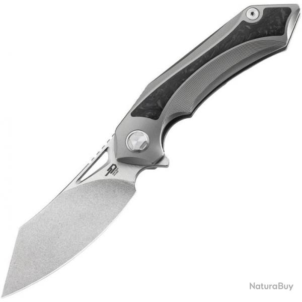 Couteau pliant Bestech Knives Kasta Framelock Gray - Autre