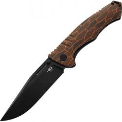 Couteau pliant Bestech Knives Keen II Framelock Black/Org - Autre