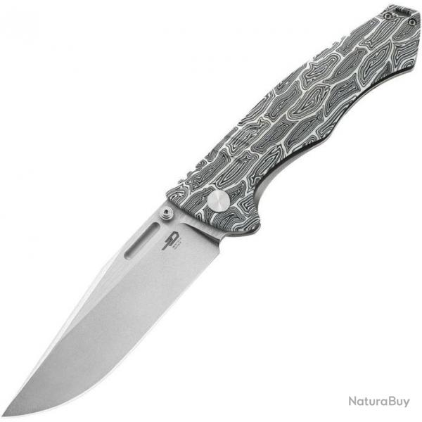 Couteau pliant Bestech Knives Keen II Framelock Black/White - Autre