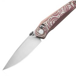 Couteau pliant Bestech Knives Mothus Bar Lock Pink - Autre