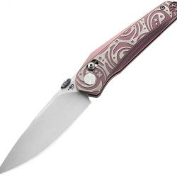 Couteau pliant Bestech Knives Mothus Bar Lock Pink - Autre