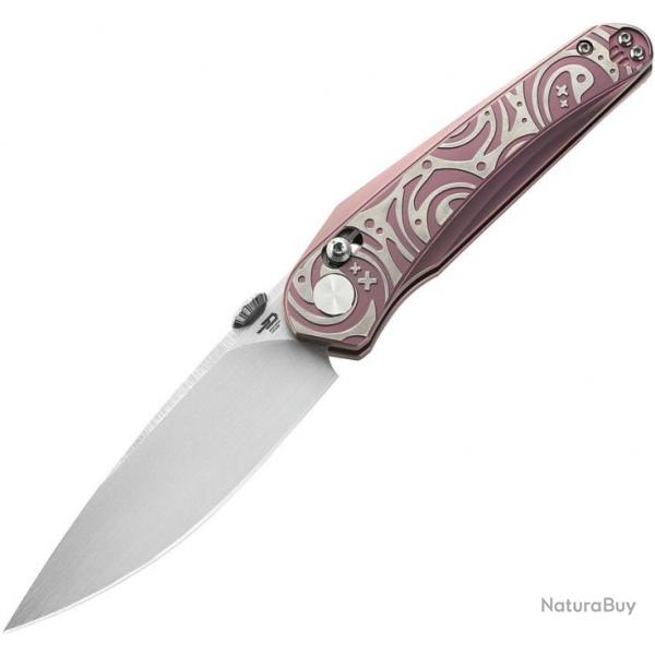 Couteau pliant Bestech Knives Mothus Bar Lock Pink - Autre