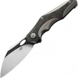 Couteau pliant Bestech Knives NOGARD FRAMELOCK TI CF - Autre