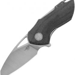 Couteau pliant Bestech Knives Riverstone Linerlock Black - Autre