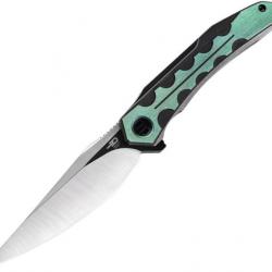 Couteau pliant Bestech Knives Samari Framelock Green - Autre