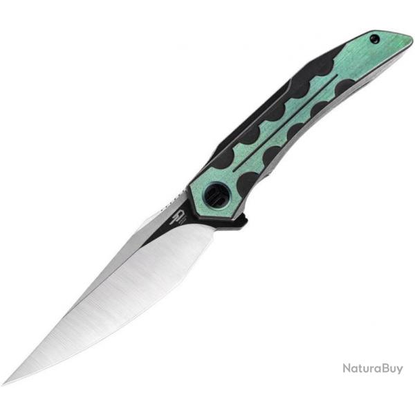 Couteau pliant Bestech Knives Samari Framelock Green - Autre