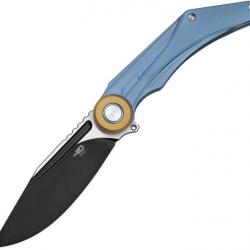 Couteau pliant Bestech Knives Seraph Framelock Ti Blue - Autre