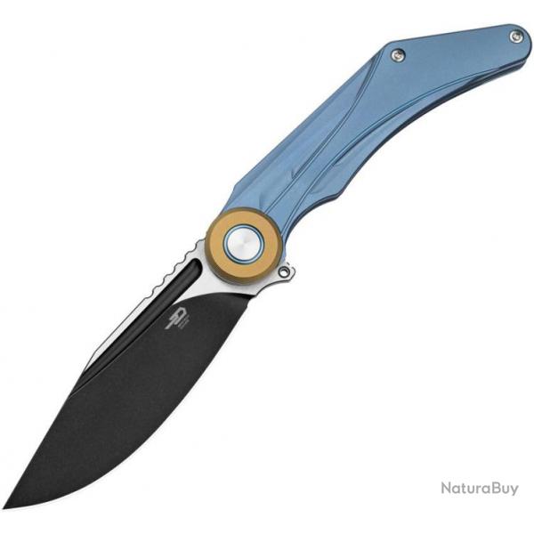 Couteau pliant Bestech Knives Seraph Framelock Ti Blue - Autre