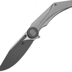 Couteau pliant Bestech Knives Seraph Framelock Ti Gray - Autre